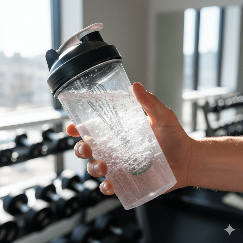 Water-Based-Protein-Shake-Being-Mixed.